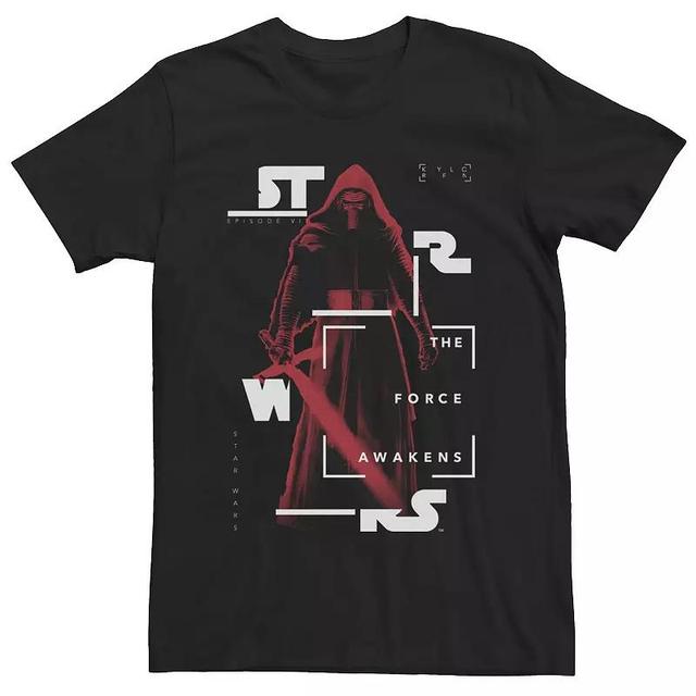 Mens Star Wars The Force Awakens Kylo Ren Fragment Portrait Tee Product Image