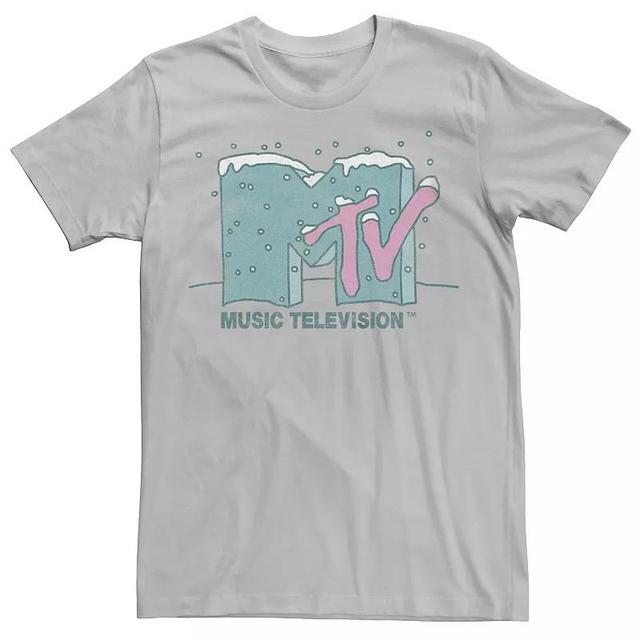 Mens MTV Winter Snow Logo Graphic Tee Product Image