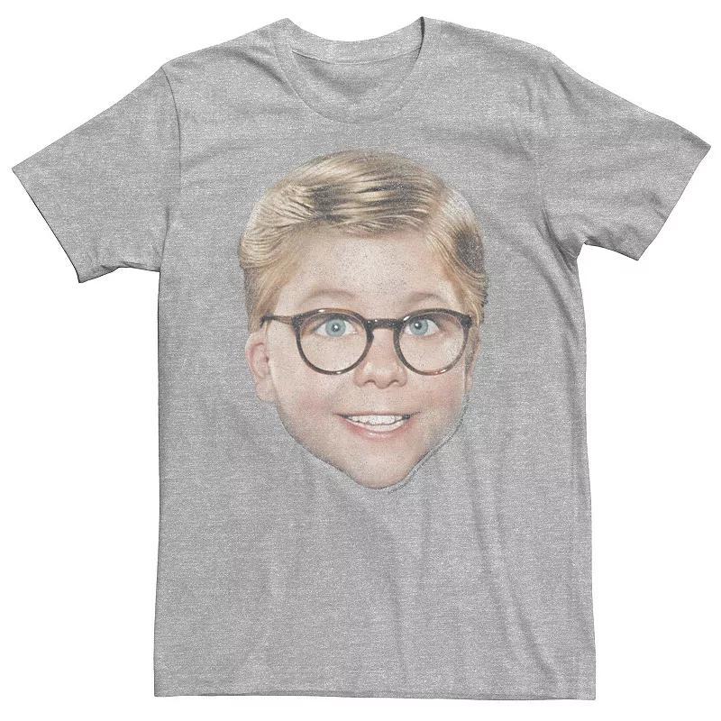 Big & Tall A Christmas Story Ralphie Big Face Tee, Mens Product Image