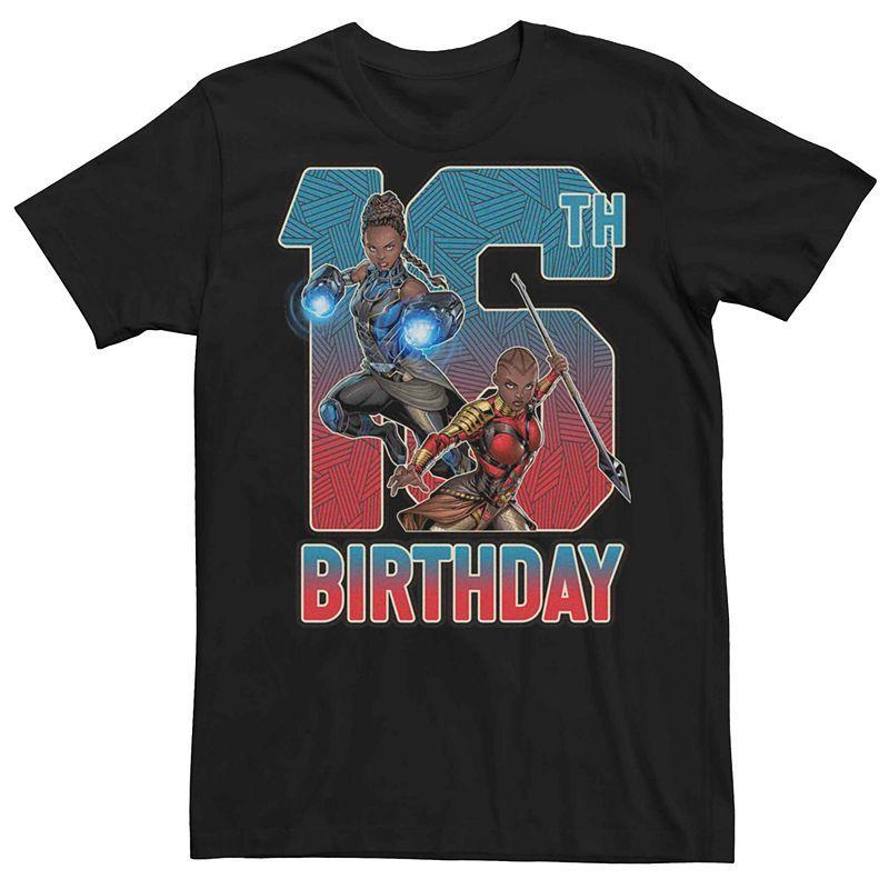 Mens Marvel Shuri Okoye 16th Birthday Tee Product Image