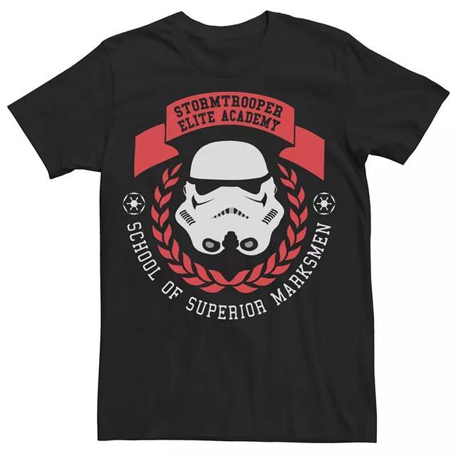 Mens Star Wars Stormtrooper Academy Logo Tee Product Image