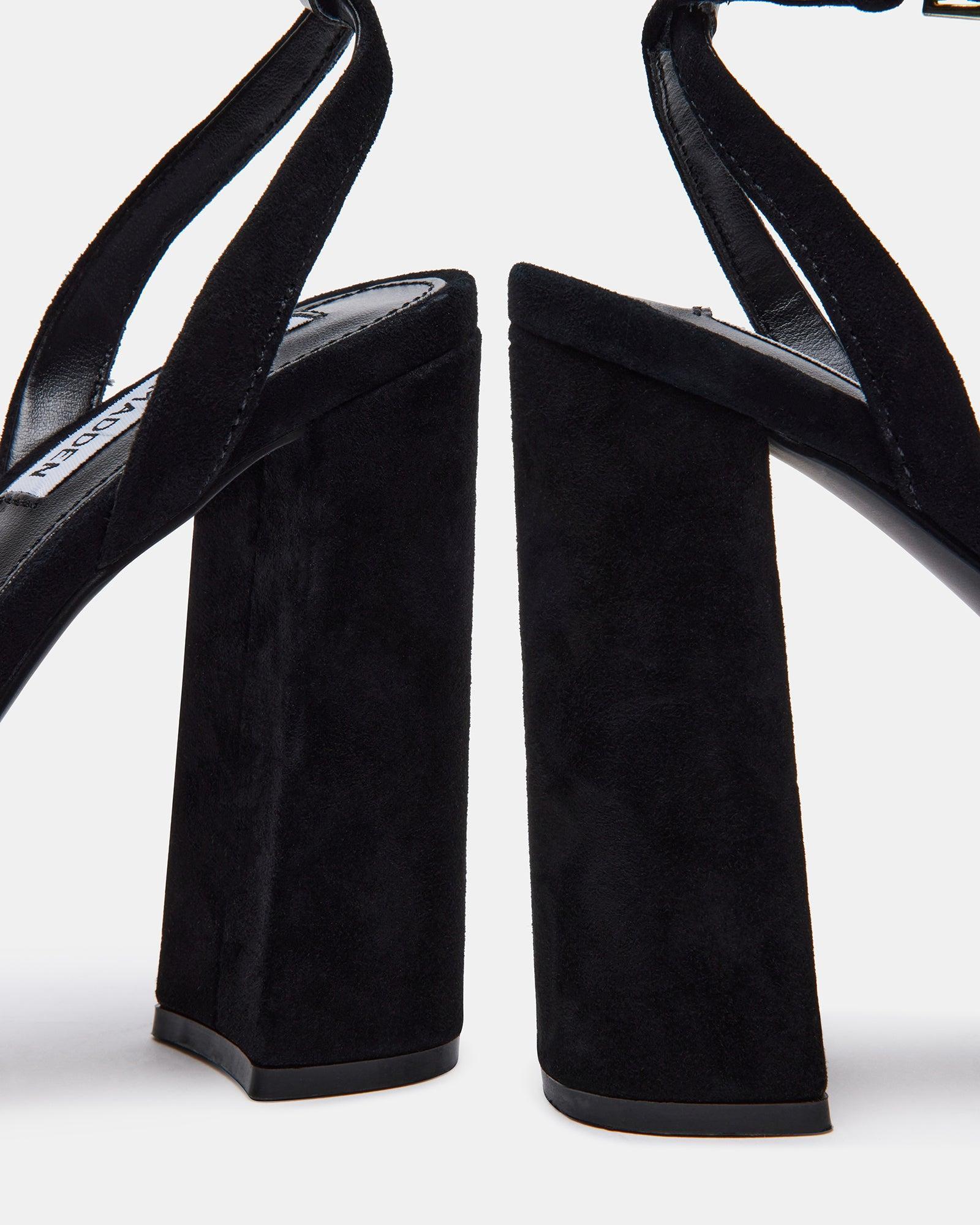 LESSA BLACK SUEDE Product Image