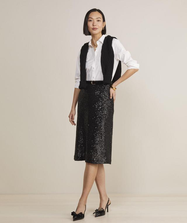 Sequin Midi Skirt Product Image