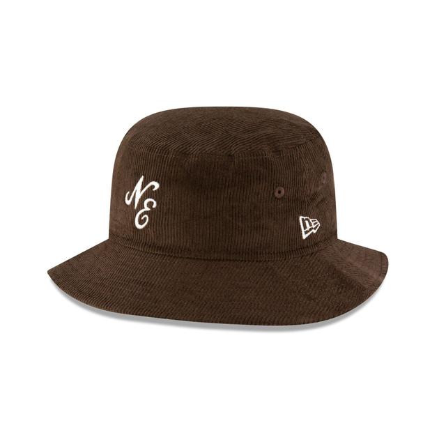 New Era Cap Corduroy Classic Walnut Bucket Hat Male Product Image