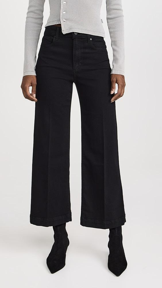 PAIGE Anessa Black Shadow Jeans | Shopbop Product Image