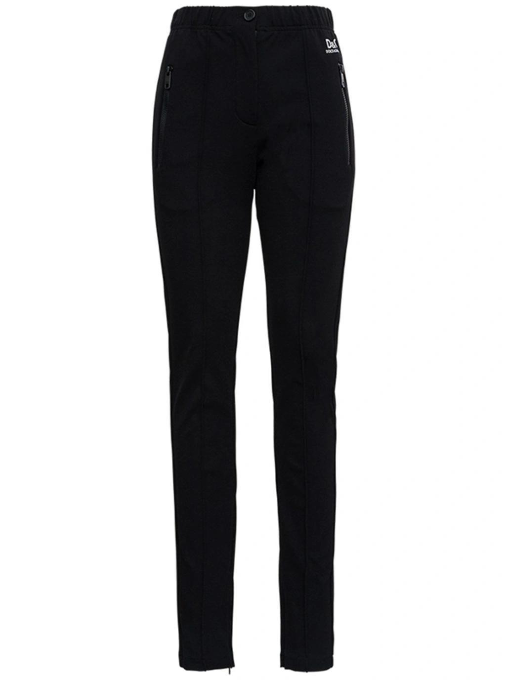 Logo-print Trousers In Black Product Image