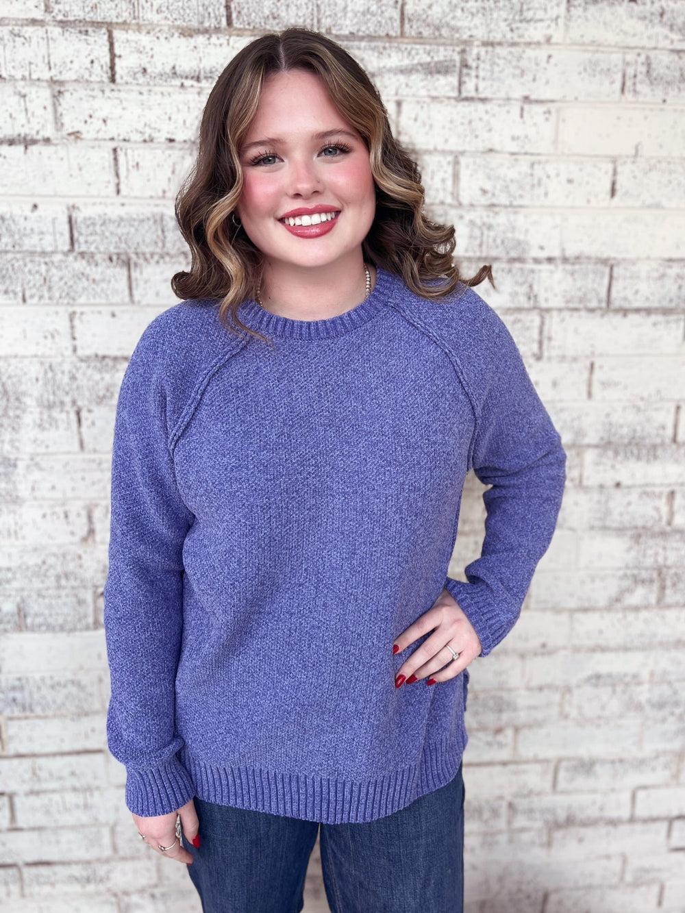 Luxuriously Knitted Raglan Sweater - 4 Colors Product Image