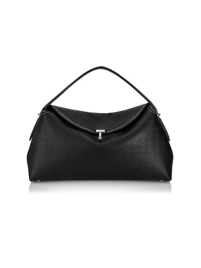 Toteme - Grained-leather Cross-body Bag - Womens Product Image