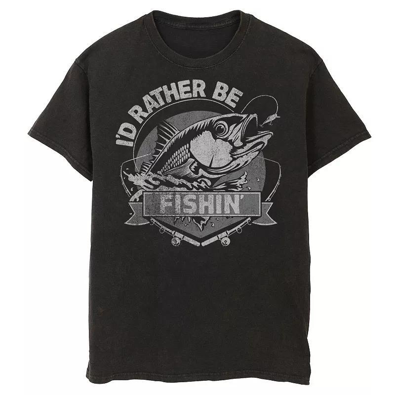 Mens Fifth Sun Id Rather Be Fishin Tee Product Image