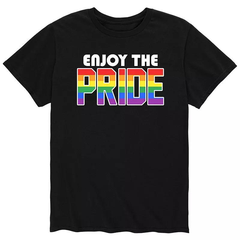 Mens Enjoy The Pride Rainbow Tee Product Image