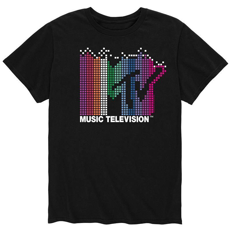 Mens MTV Rainbow Tee Product Image