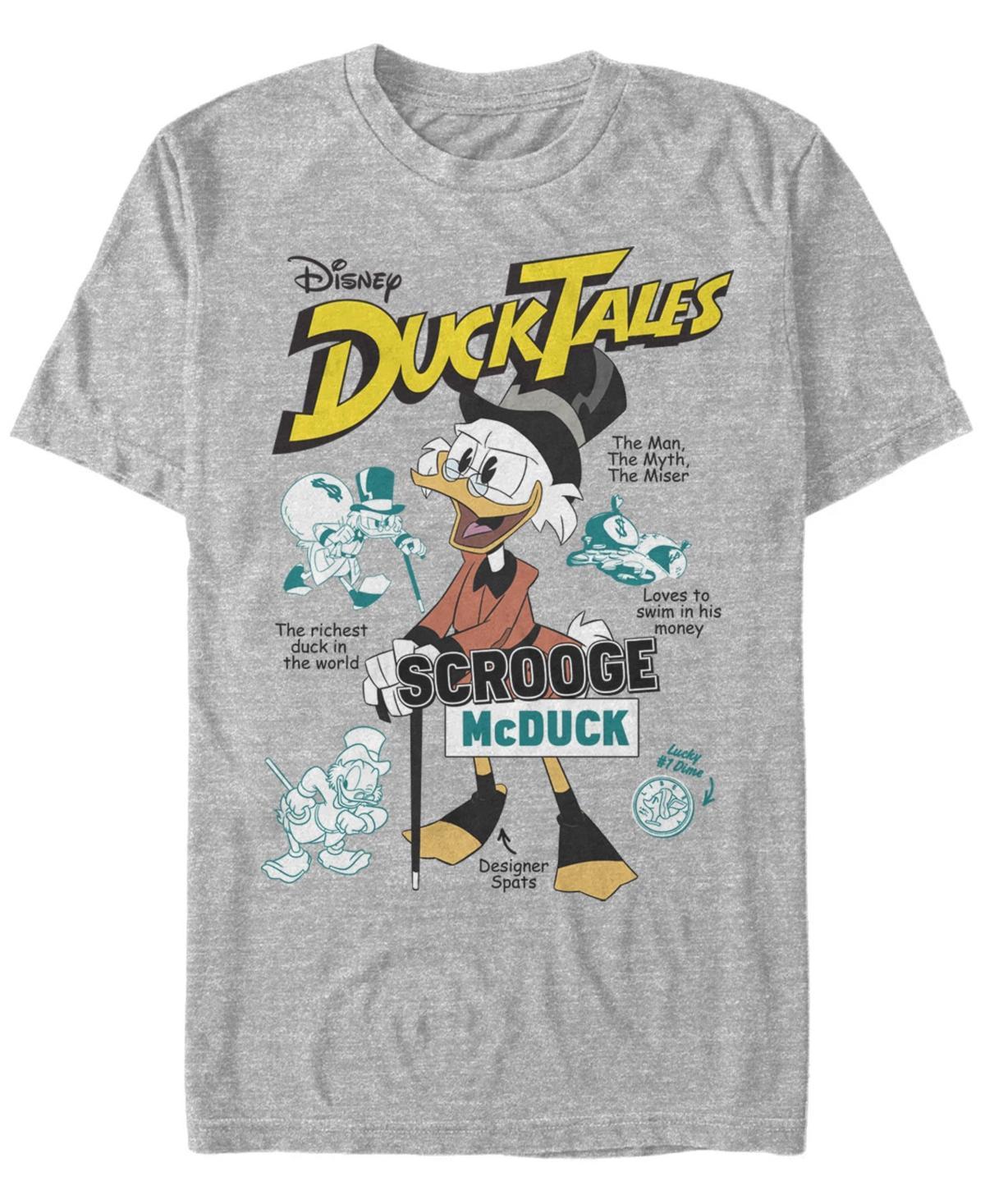 Mens Duck Tales Richest Duck Poster Tee Product Image