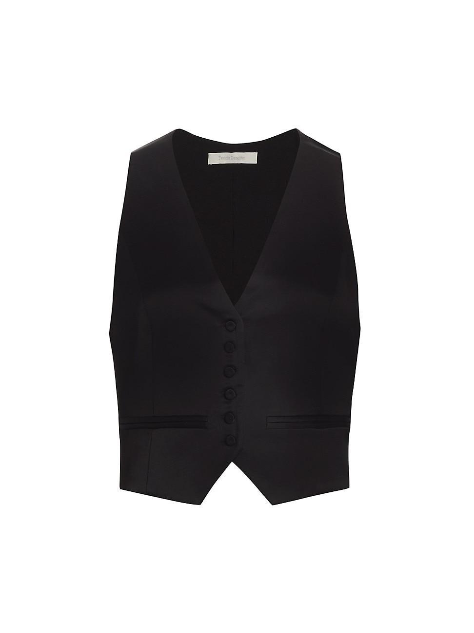 Womens Favorite Tailored Satin Vest Product Image