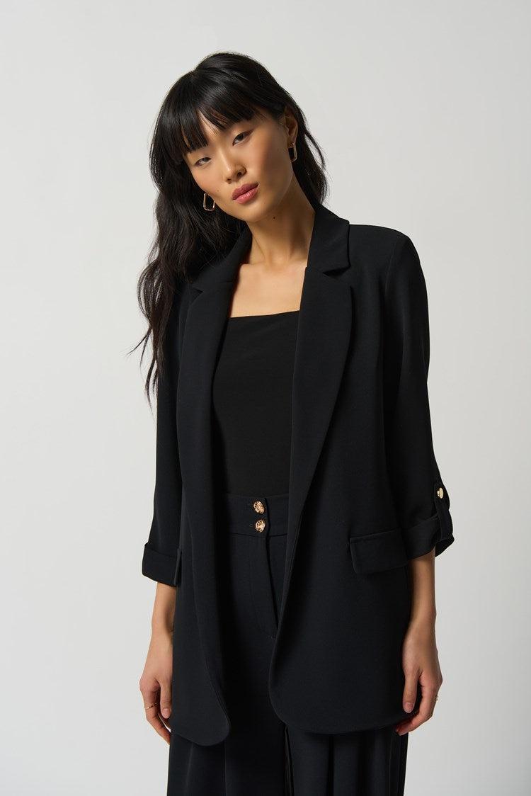 Notched Collar Blazer Product Image