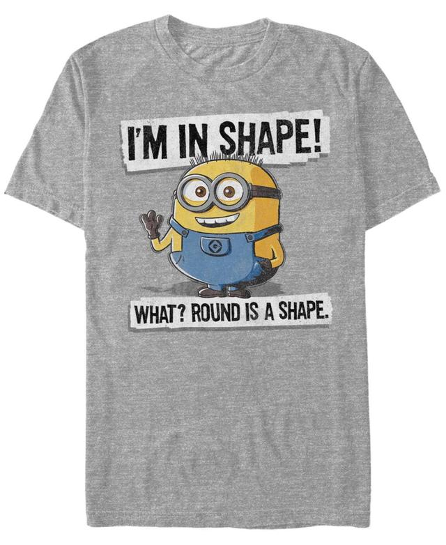 Fifth Sun Minions Mens Round Is A Shape Bob Short Sleeve T-Shirt Product Image