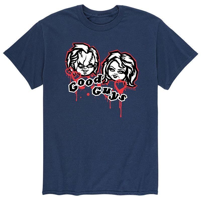 Mens Chucky Good Guys Tee Blue Product Image