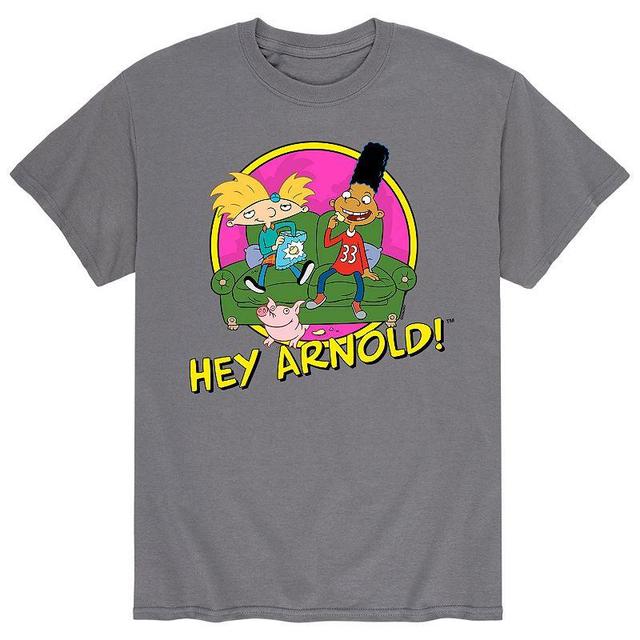 Mens Hey Arnold! Circle Couch Tee Product Image