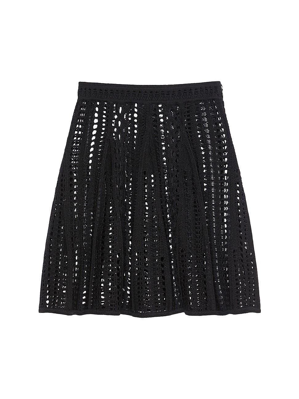 Womens Skirt In Crochet Product Image