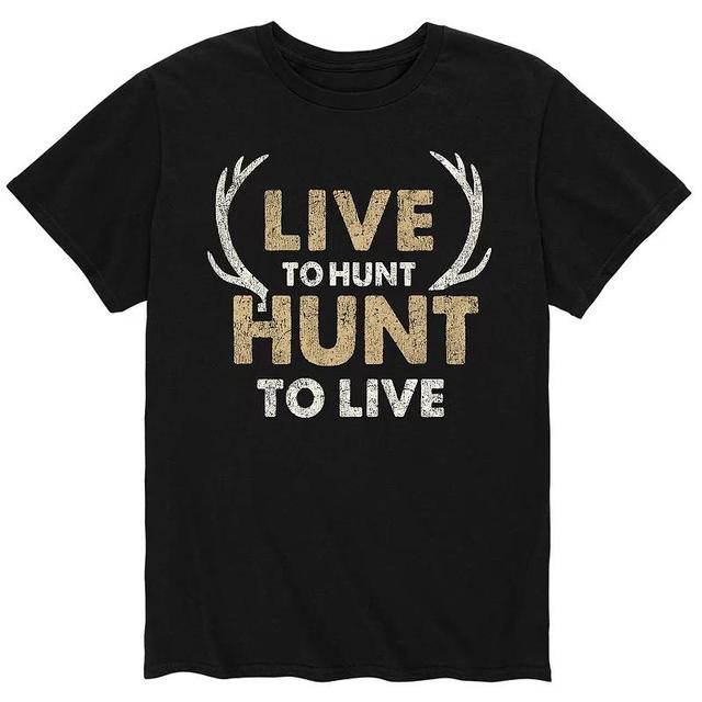 Mens Live To Hunt Tee Product Image