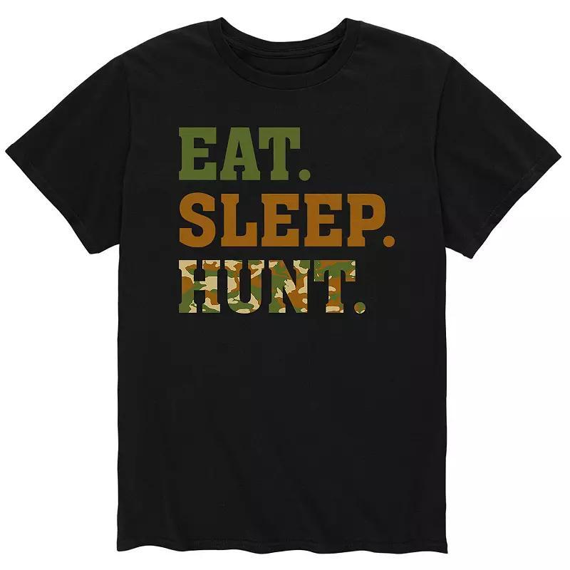 Big & Tall Eat Sleep Hunt Tee, Mens Product Image