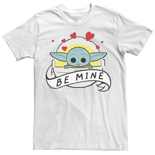 Mens Star Wars The Mandalorian The Child Be Mine Valentines Day Tee Product Image