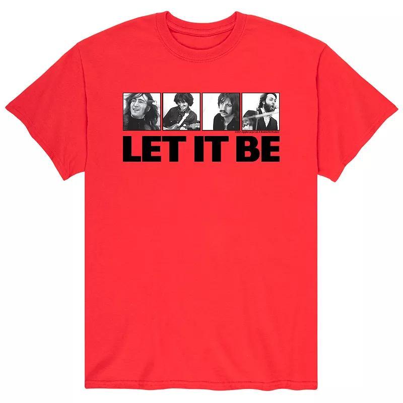 Mens The Beatles Let It Be Tee Product Image