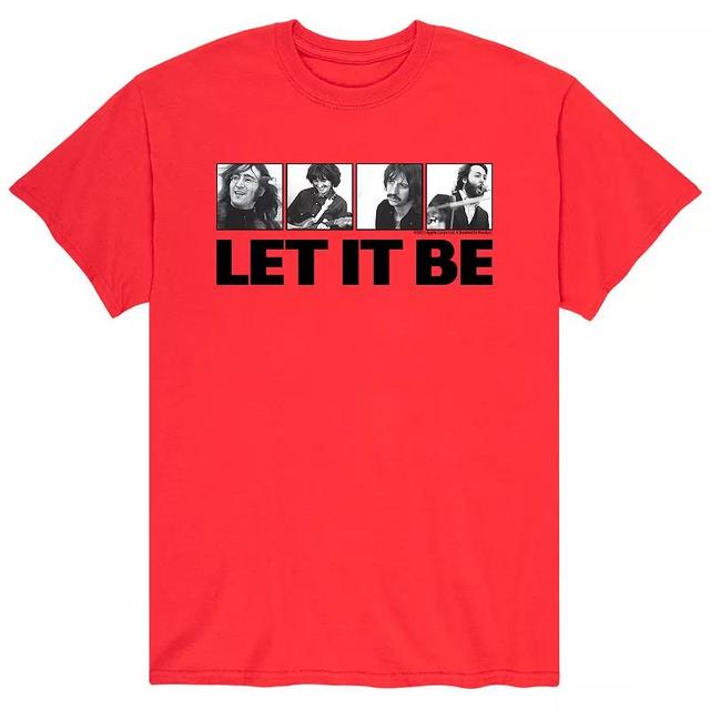 Mens The Beatles Let It Be Tee Product Image