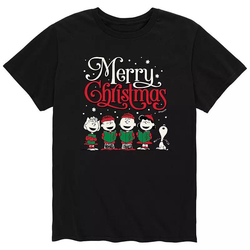 Mens Peanuts Merry Christmas Tee Product Image