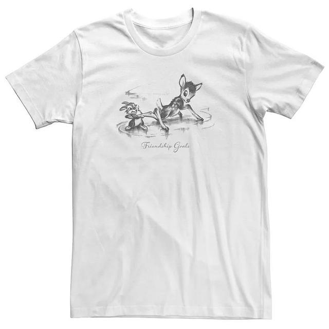 Big & Tall Disney Bambi Thumper And Bambi Friendship Goals Tee, Mens Product Image