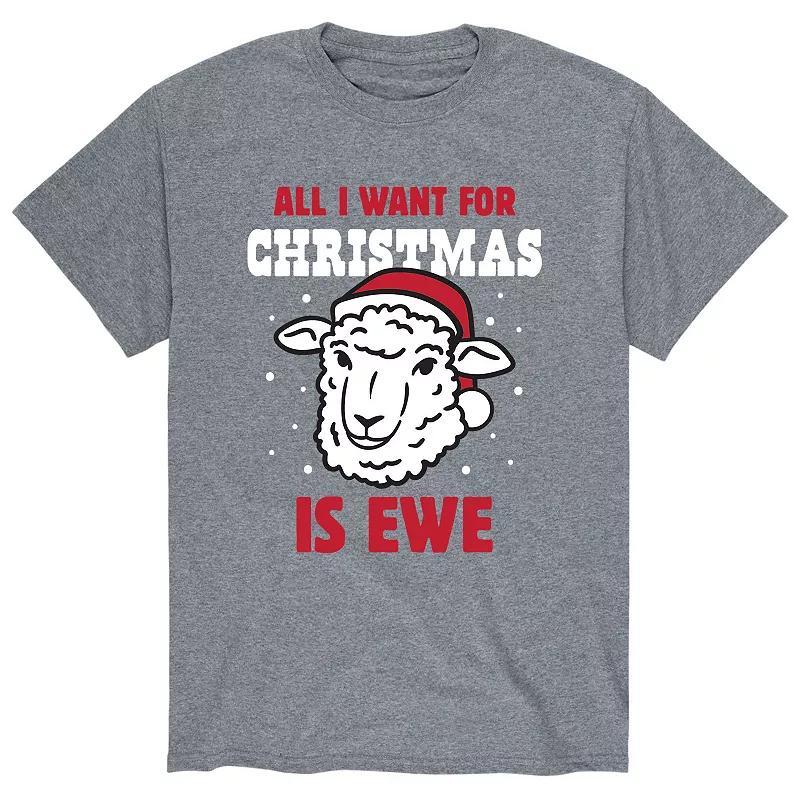 Mens Want For Christmas Is Ewe Tee Product Image