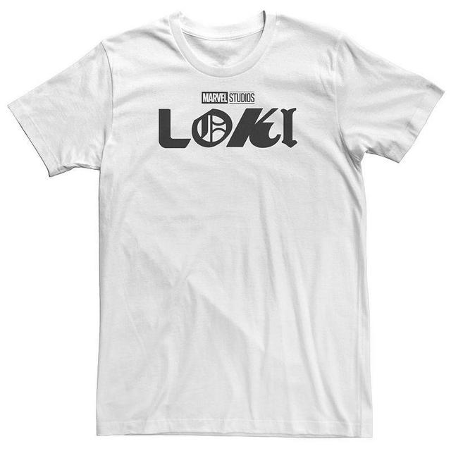 Big & Tall Marvel Loki Logo Tee, Mens Product Image