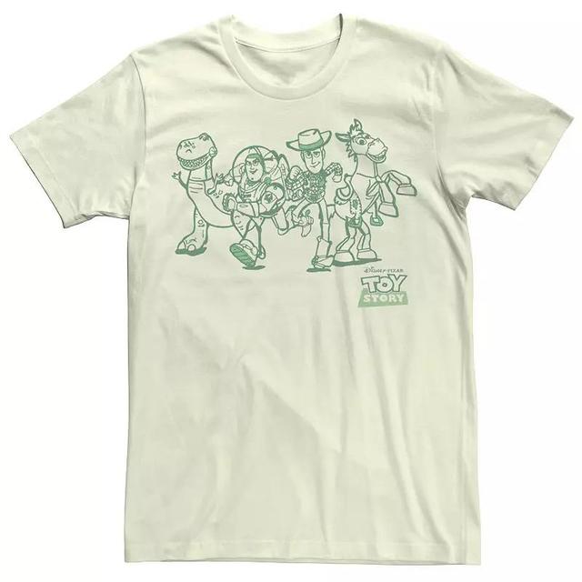 Disney / Pixars Toy Story Mens Running Toys Action Graphic Tee Product Image