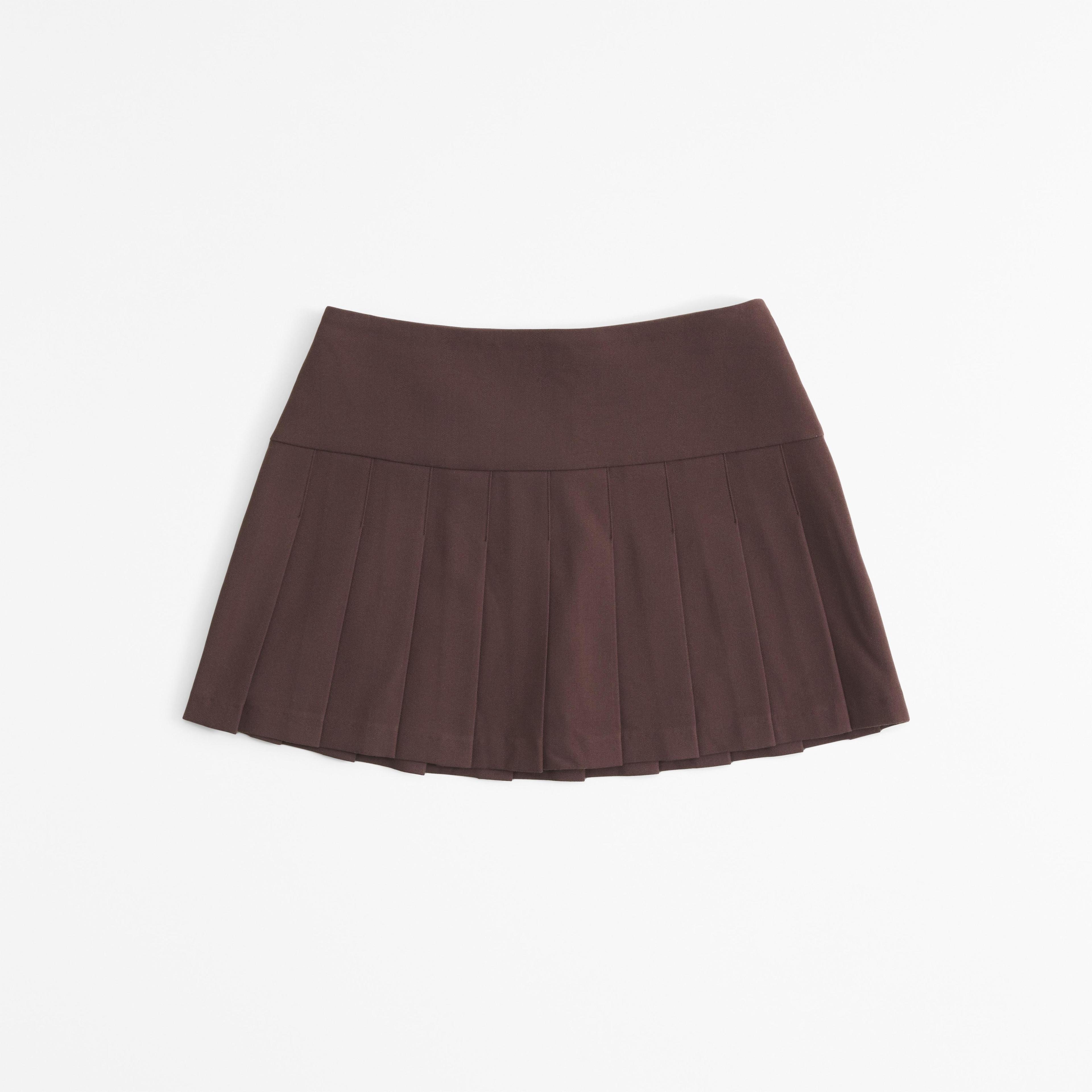 High Rise Pleated Mini Skort Product Image