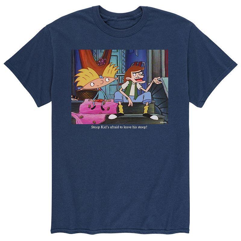 Mens Hey Arnold! Stoop Kid Tee Blue Product Image