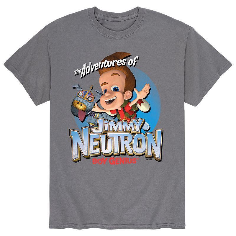 Mens Jimmy Neutron Adventure Jimmy Tee Grey Product Image