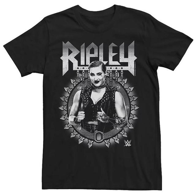 Mens WWE Ripley Metal Color Poster Tee Product Image