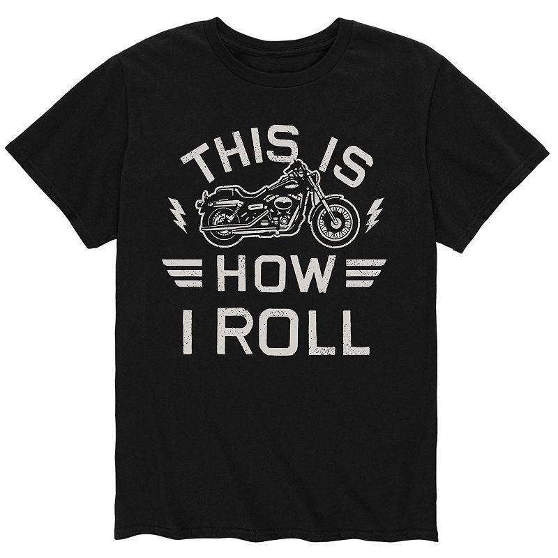 Mens This Is How I Roll Motorcycle Tee Product Image