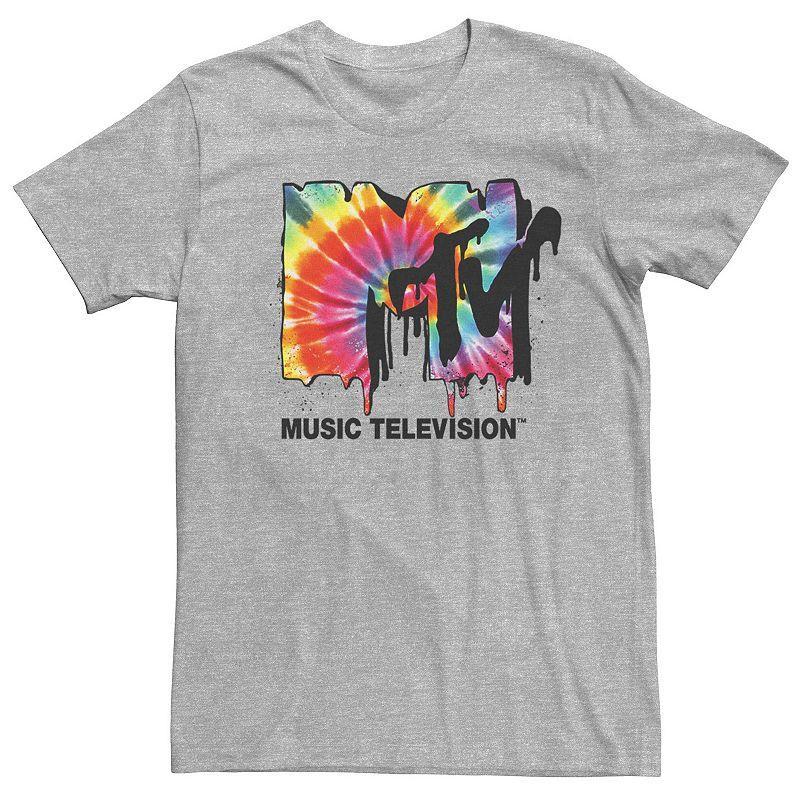 Mens MTV Tie Dye Drip Logo Tee Product Image