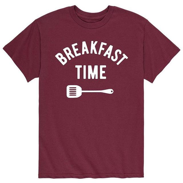 Mens Breakfast Time Tee Red Product Image