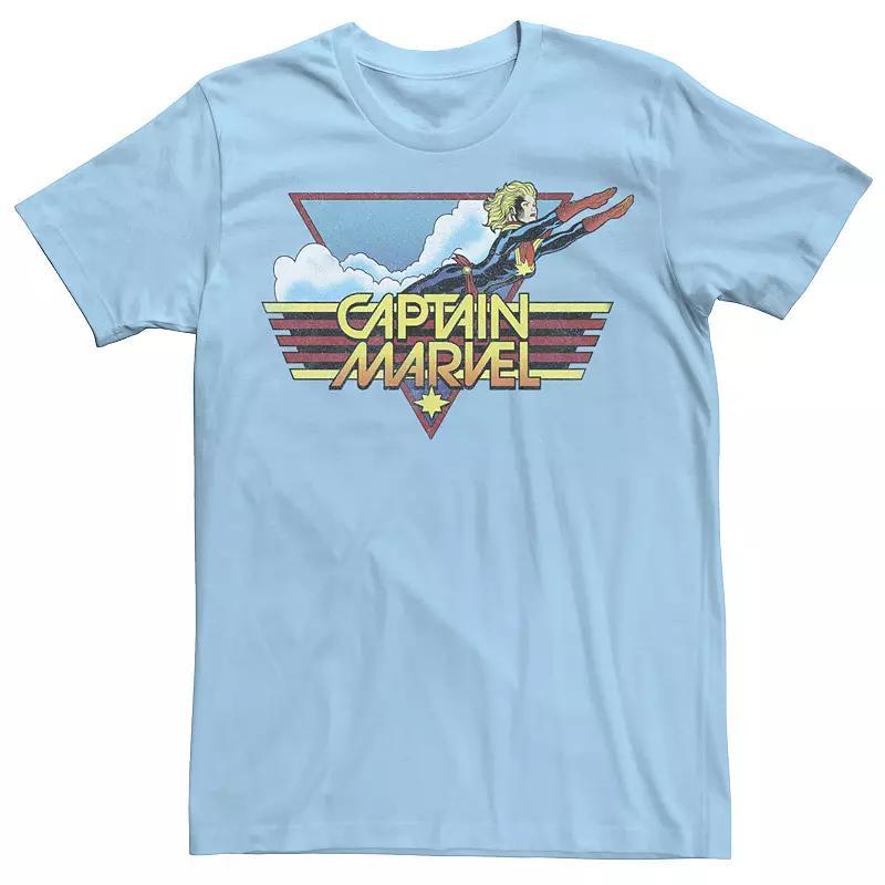 Mens Captain Marvel Flight Graphic Tee Product Image