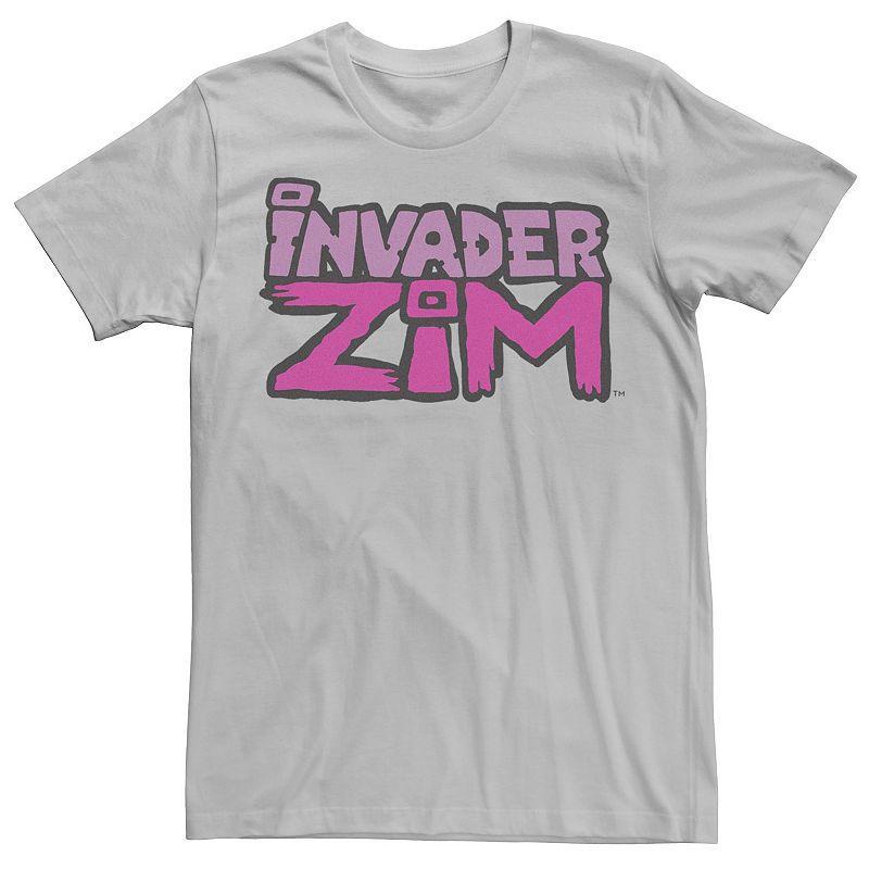 Mens Invader Zim Pink Hue Logo Tee Product Image