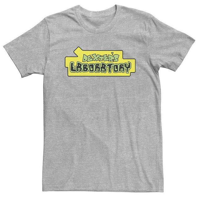 Big & Tall Dexters Laboratory Original Logo Tee, Mens Athletic Grey Product Image