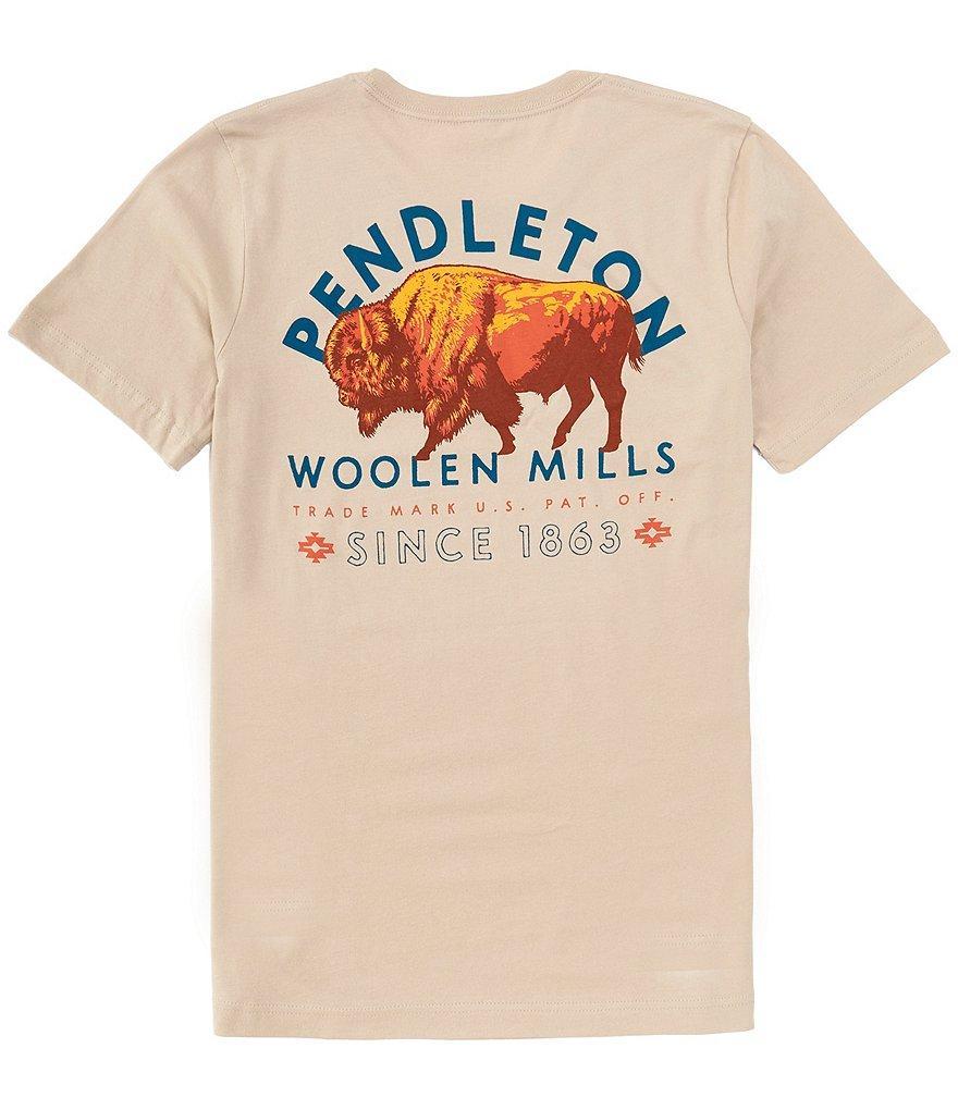 Pendleton Bison Graphic Short Sleeve T-Shirt Product Image