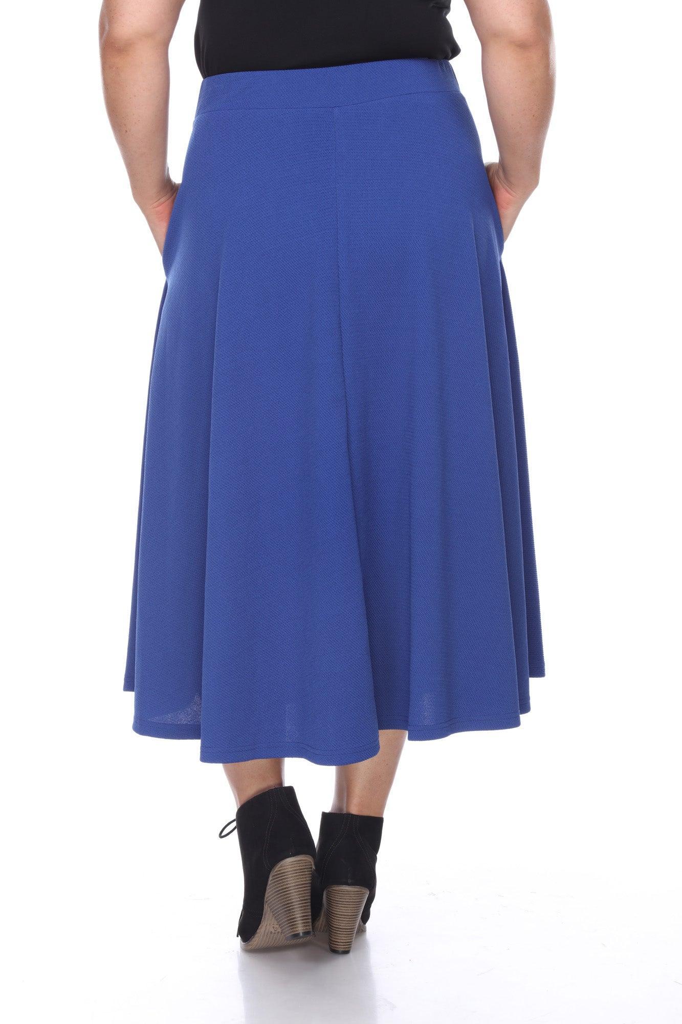 Tasmin Flare Midi Skirts - Plus Product Image