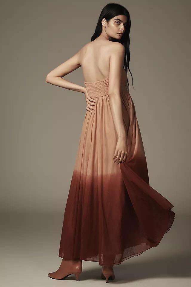 Let Me Be Strapless Ombre Maxi Dress Product Image