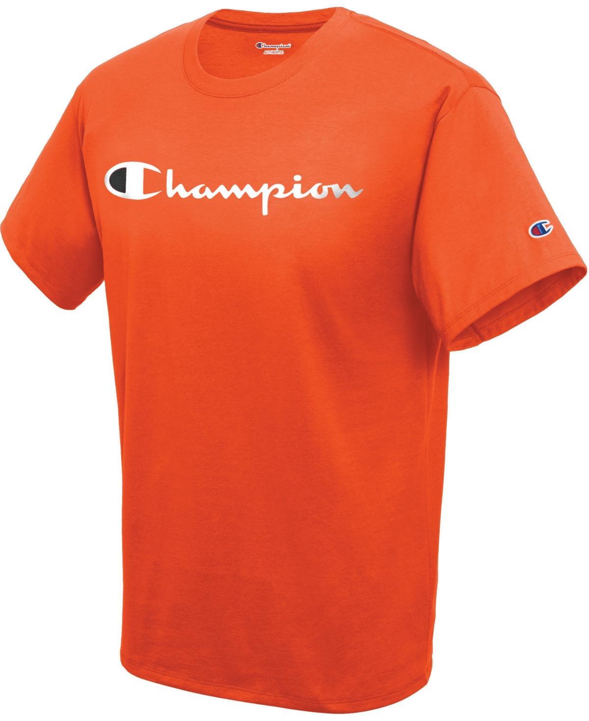 Champion Mens Script Logo T-Shirt Product Image