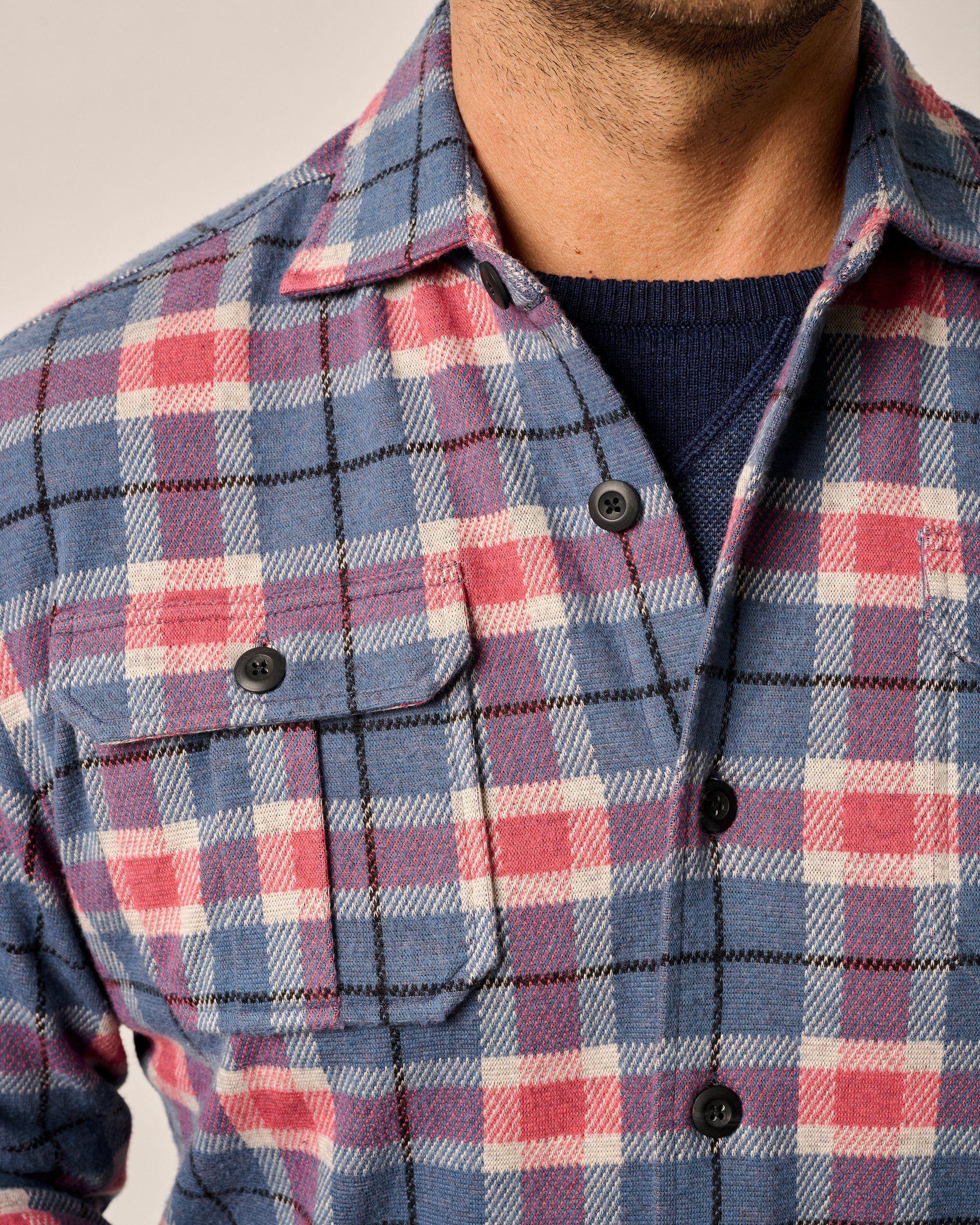 Kaden Stretch Flannel Lodge Shirt Male Product Image