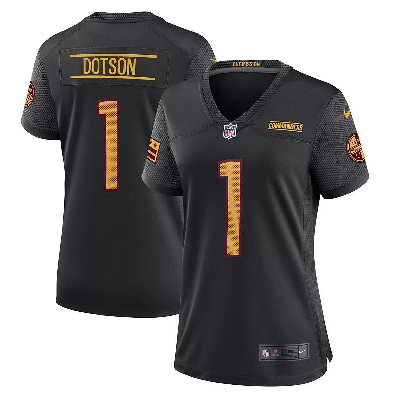 Womens Nike Jahan Dotson Black Washington Commanders Alternate Game Jersey Product Image