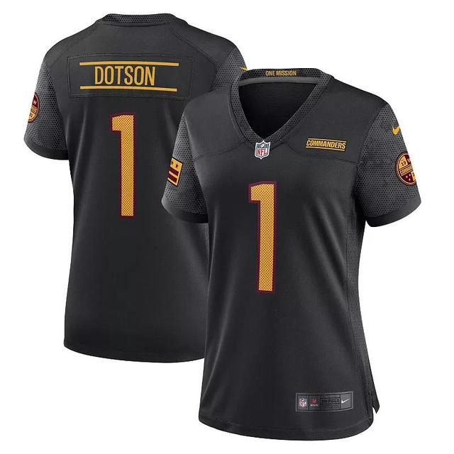 Womens Nike Jahan Dotson Black Washington Commanders Alternate Game Jersey Product Image