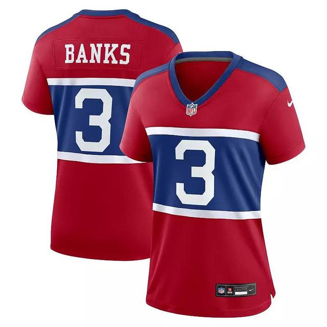 Womens Nike Deonte Banks Century New York Giants Alternate Player Game Jersey Product Image